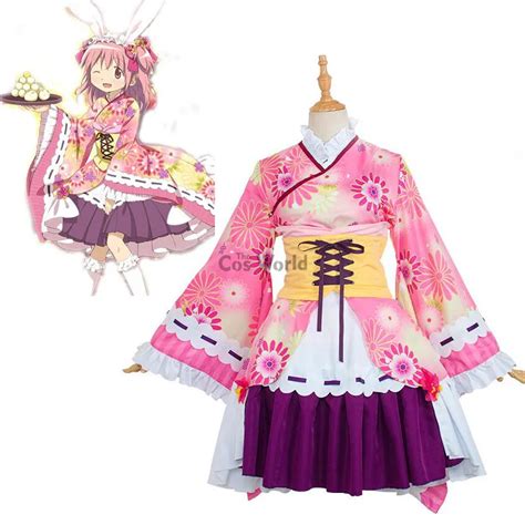 Buy Puella Magi Madoka Magica Kaname Madoka Kimono