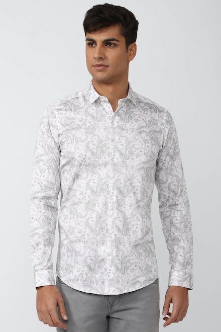 Simon Carter Shirts Simon Carter Grey Shirt For Men At Simoncarter In