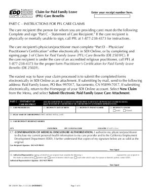 2020-2024 Form CA DE 2501FC Fill Online, Printable, Fillable, Blank ...