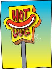 Hot Dog Stand Sign (Illustration) Stock Vector | Royalty-Free | FreeImages