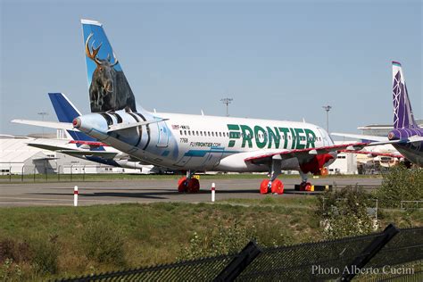 F WWIU N312FR Frontier Airlines Airbus A320 251N Toulous Flickr