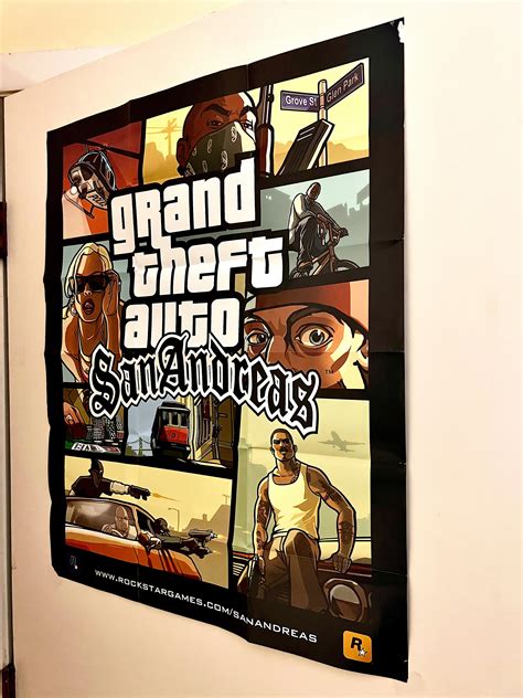 Anyone else remember getting a San Andreas poster cover within the PS2 ...