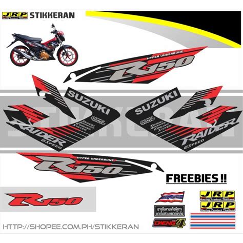 COD SUZUKI RAIDER 150 CARB 2023 STOCK DECAL Lazada PH