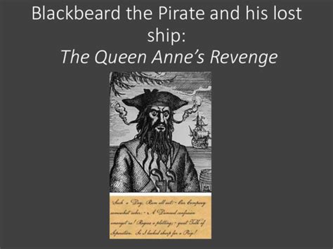 Pdf Blackbeard The Pirate And His Lost Ship The Queen Annes Revenge