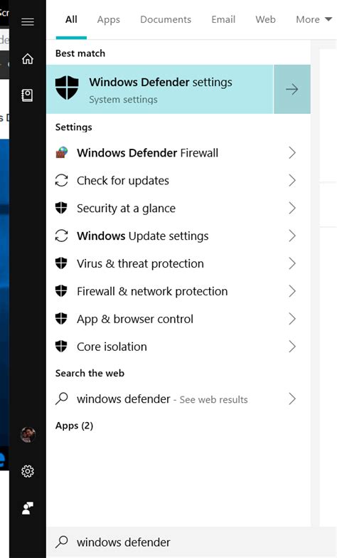 How To Turn On Windows Defender In Windows 10