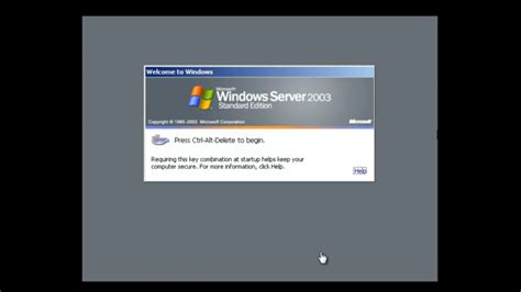 Install Microsoft Windows Server 2003 With Screenshot