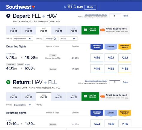 Aerol Nea Estadounidense Southwest Reanudar Vuelos A Cuba Desde Fort