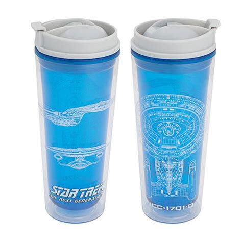 Star Trek The Next Generation Oz Acrylic Travel Tumbler