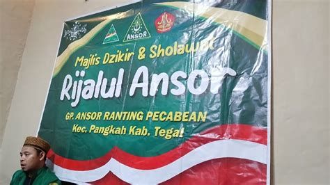 Live Mds Rijalul Ansor Pecabean Bersama Gus Abdul Muiz Youtube