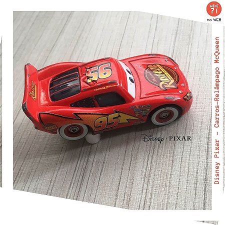 Disney Pixar Carros Rel Mpago Mcqueen Mini Na Web