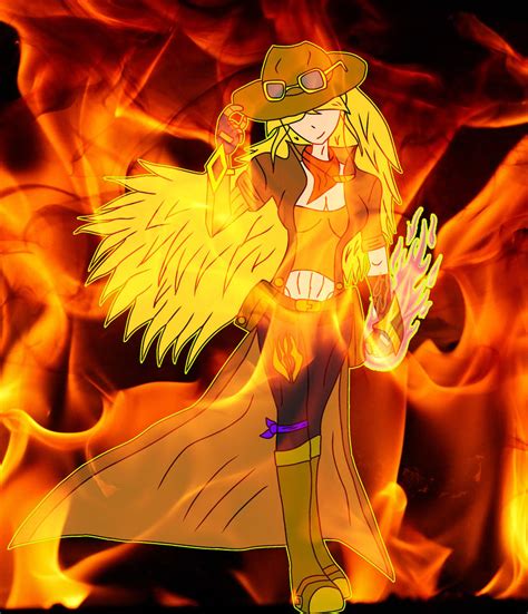 Yang Xiao Long Fire Dragon Fist By John98317 On Deviantart