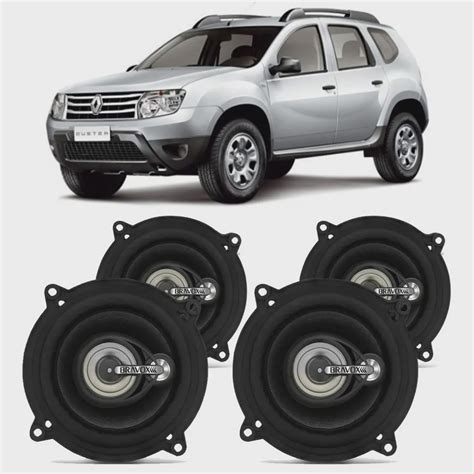 Alto Falante Renault Duster A Bravox Black Polegadas W