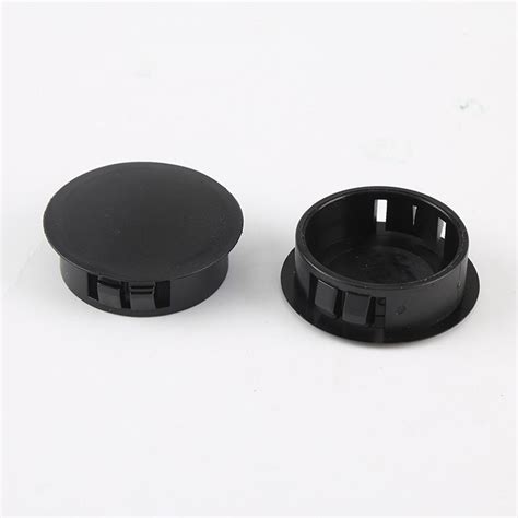 25pcs Plastic Round End Cap Plastic Hole Cover Chair Furniture Glide