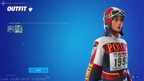 Fortnite Polo Prodigy Skin Youtube