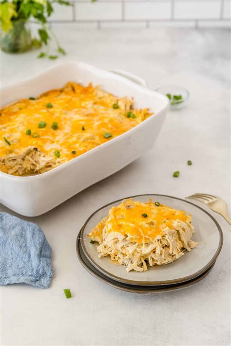 Sour Cream Chicken Enchilada Casserole Happy Homeschool Nest