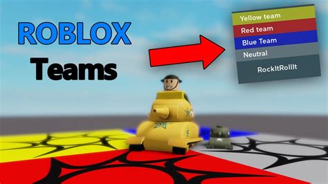 Roblox Studio How To Make Teams On Roblox Studio Youtube