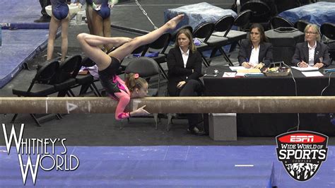 Whitney Bjerken 2nd Level 9 Gymnastics Meet Sand Dollar Whitlow