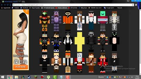 Minecraft Nas L Skin Yap L R Youtube