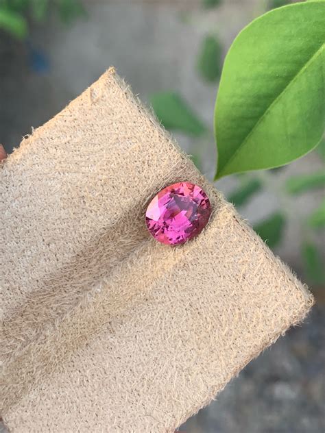 Natural Hot Pink Tourmaline Stone | Gandhara Gems