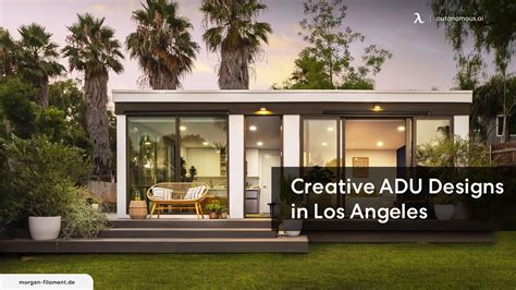 Impress and Creative ADU Designs in Los Angeles