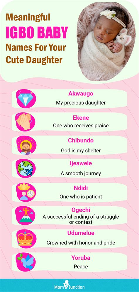 101 Igbo Baby Girl Names With Meanings | Momjunction | MomJunction