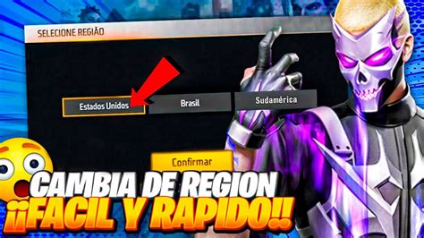 Como Cambiar De Region En Free Fire Nueva Actualizacion Facil Y