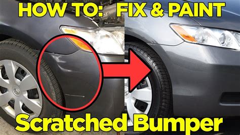 how to remove scuffs from car bumper