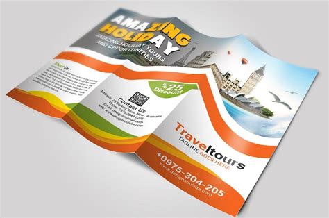 15 Tourism Brochure Template For Promotions Graphic Cloud