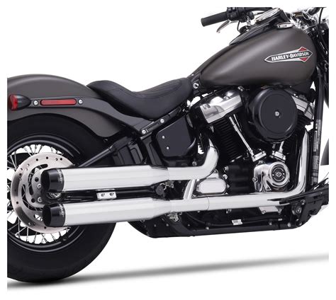 Rinehart 3 1 2 Slip On Mufflers For Harley Softail Heritage Deluxe