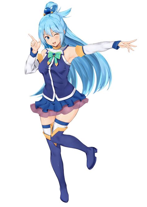 The Big Imageboard Tbib 1girl O Absurdres Aqua Konosuba Aqua