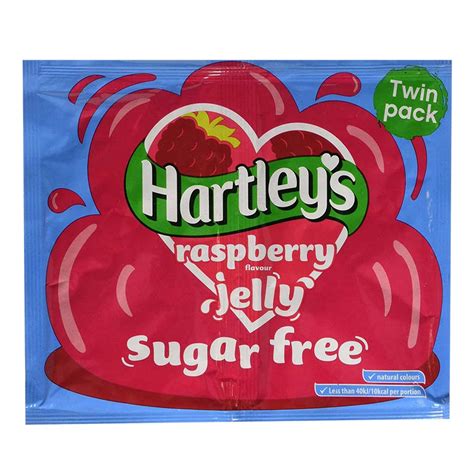 Hartley S Twin Pack Raspberry Flavour Jelly Sugar Free Gram