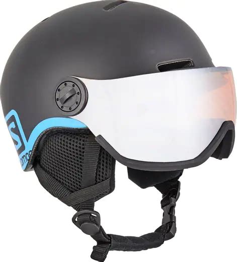 Salomon Grom Visor Junior Casco Bambini Da Sci Caschi Sci Da Discesa