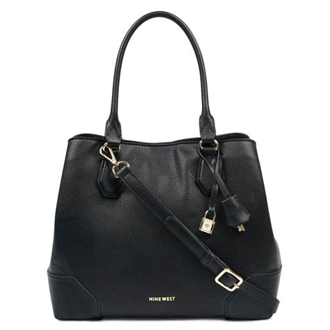 Bolso Satchel Negro Nine West