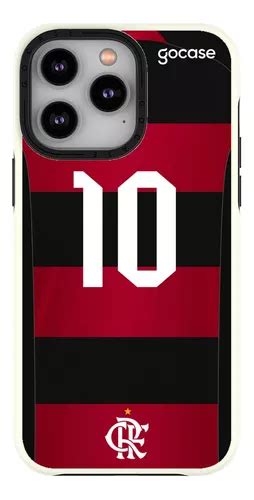 Capinha Gocase Dupla Branca P IPhone 14 Pro Max Flamengo