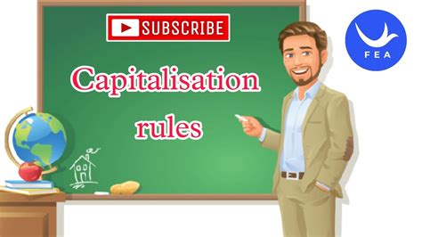 Capitalisation Rules Mints Fea English Academy Youtube