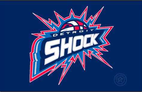 Detroit Shock Logo - Primary Dark Logo - Women's National Basketball ...