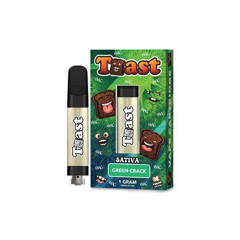 Green Crack Sativa Hhc Vape Cartridge Lost8s