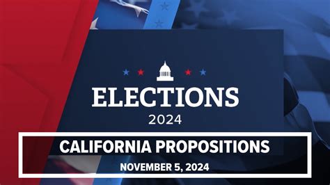 California Propositions Live Election Results | Nov 5, 2024 | cbs8.com