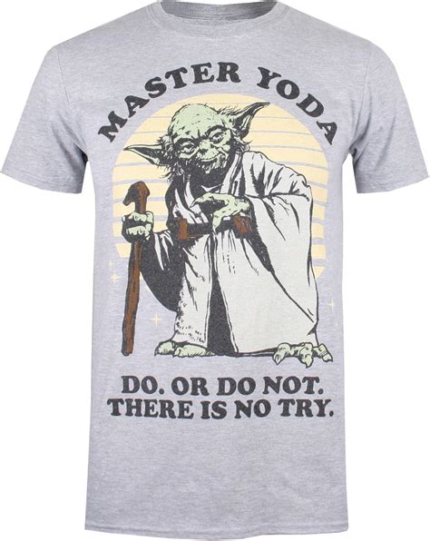 Star Wars Master Yoda T Shirt Homme Amazonfr Vêtements Et Accessoires