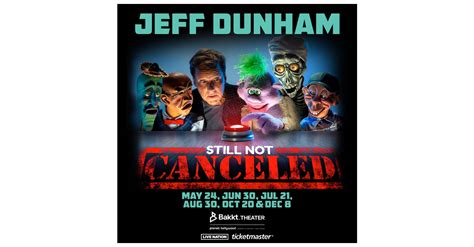 Jeff Dunham Tour Dates Usa Tickets Karel Marketa