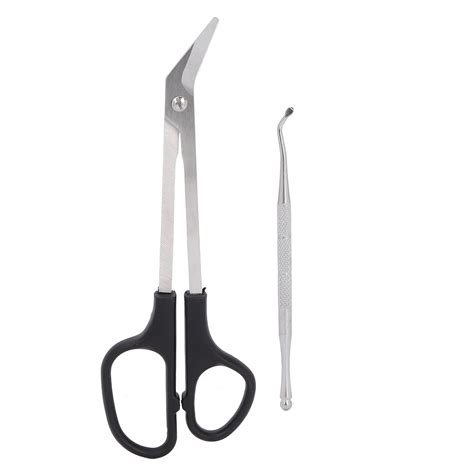 Toenail Scissors Long Handled Ergonomic Unique Design Toenail Clippers