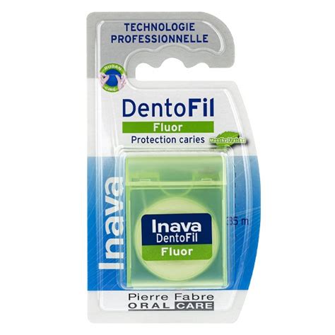 Inava Dentofil Fil Dentaire Au Fluor Caries Et Anti Plaque