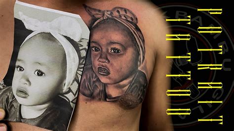 Potrait Tattoo Tattoo Wajah YouTube