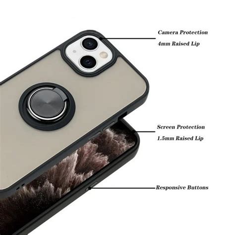 Wholesale Tuff Slim Armor Hybrid Ring Stand Case For Apple Iphone