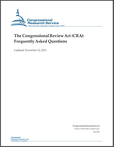 What Is The Congressional Review Act