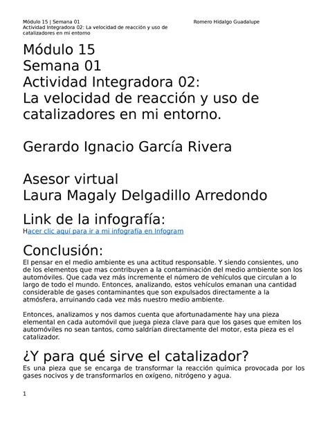 Romero Hidalgo Guadalupe M15S1AI2 Módulo 15 Semana 01 Romero