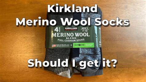 Kirklands Affordable Merino Wool Socks In 2024 That Is Worth Buying