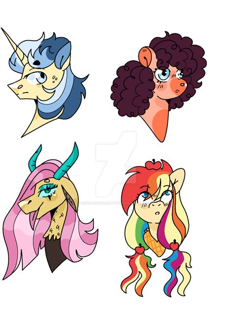 [MLP Popular Ships Adopts] 4/4 open by Rose-MoonlightOwO on DeviantArt