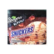 Breyers Ice Cream Caramel Swirl Chunk Snickers Calories Nutrition