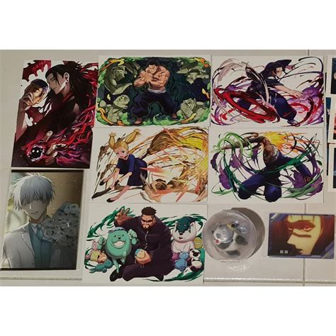 Set Jujutsu Kaisenjjk Postcards And Gacha Hobbies And Toys